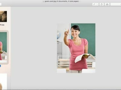 Preview Combine Multiple Images To PDF