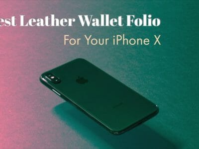 5 Best Leather Wallet Folio Case For iPhone X