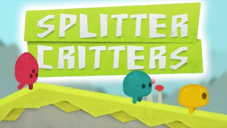 Splitters Critters in AR Mode for iPhone X