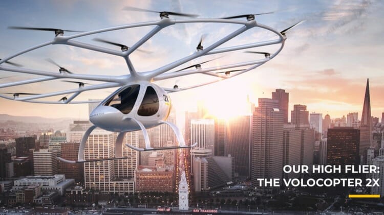 Volocopter A Fliying Taxi Drone