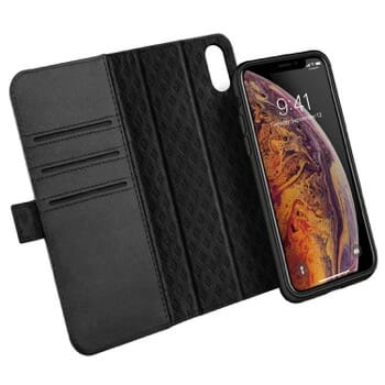 Zover iPhone XS Leather Wallet Case