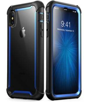 iBlason Rugged Clear Bumper Case for iPhone XS