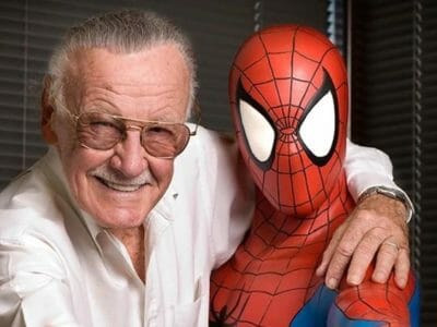Stan Lee With Spider Man