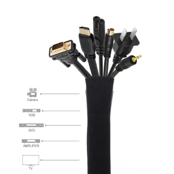 Cable management Sleeve for Office Desks