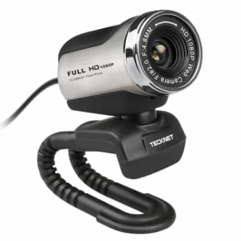 Tecknet Full HD Webcam for Social Media Streaming
