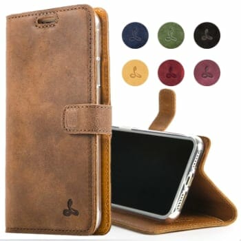 Shieldon Genuine Leather iPhone XR Case