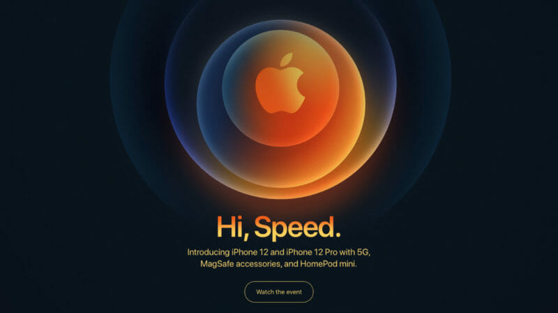 Apple Hi Speed Oct 2020 Event