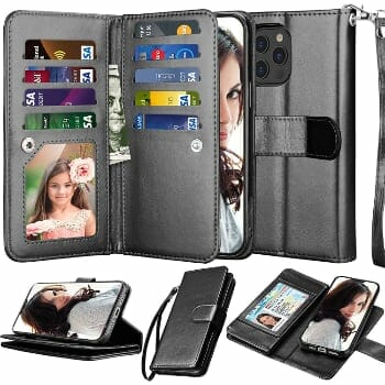 Njjex iPhone 12 Pro Wallet Case